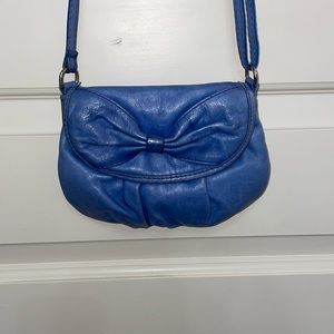 Genuine, leather vintage shoulder bag